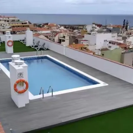 With Rooftop Pool Lägenhet Puerto de la Cruz (Tenerife)